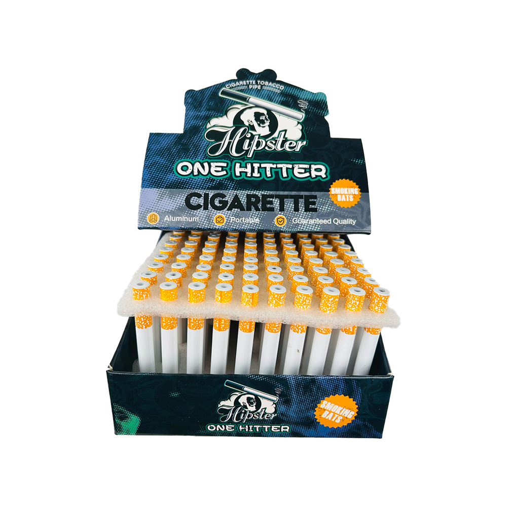 HIPSTER ONE HITTER CIGARETTE PIPE (H001-78)