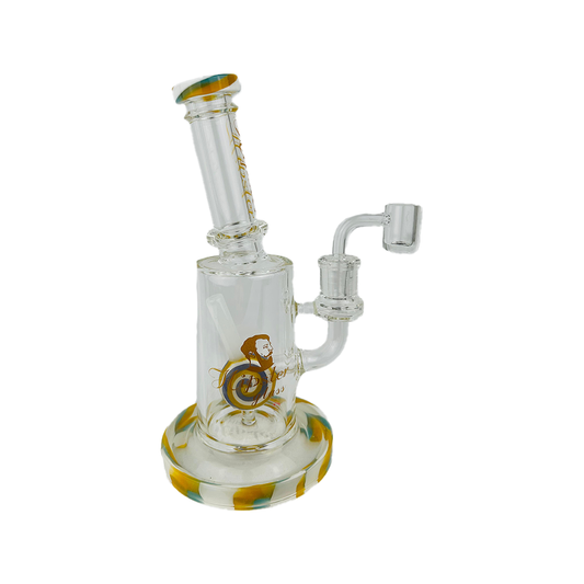 TOBACCO PIPES 1CT GREEN&YELLOW(HP037GY)