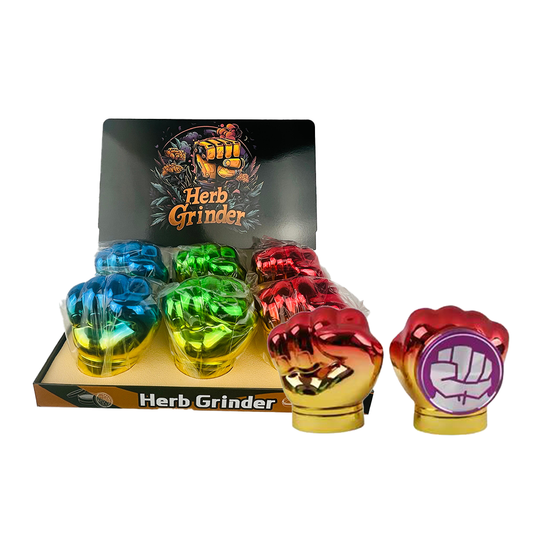 HERB GRINDERS 6PCS/BX (HU012)