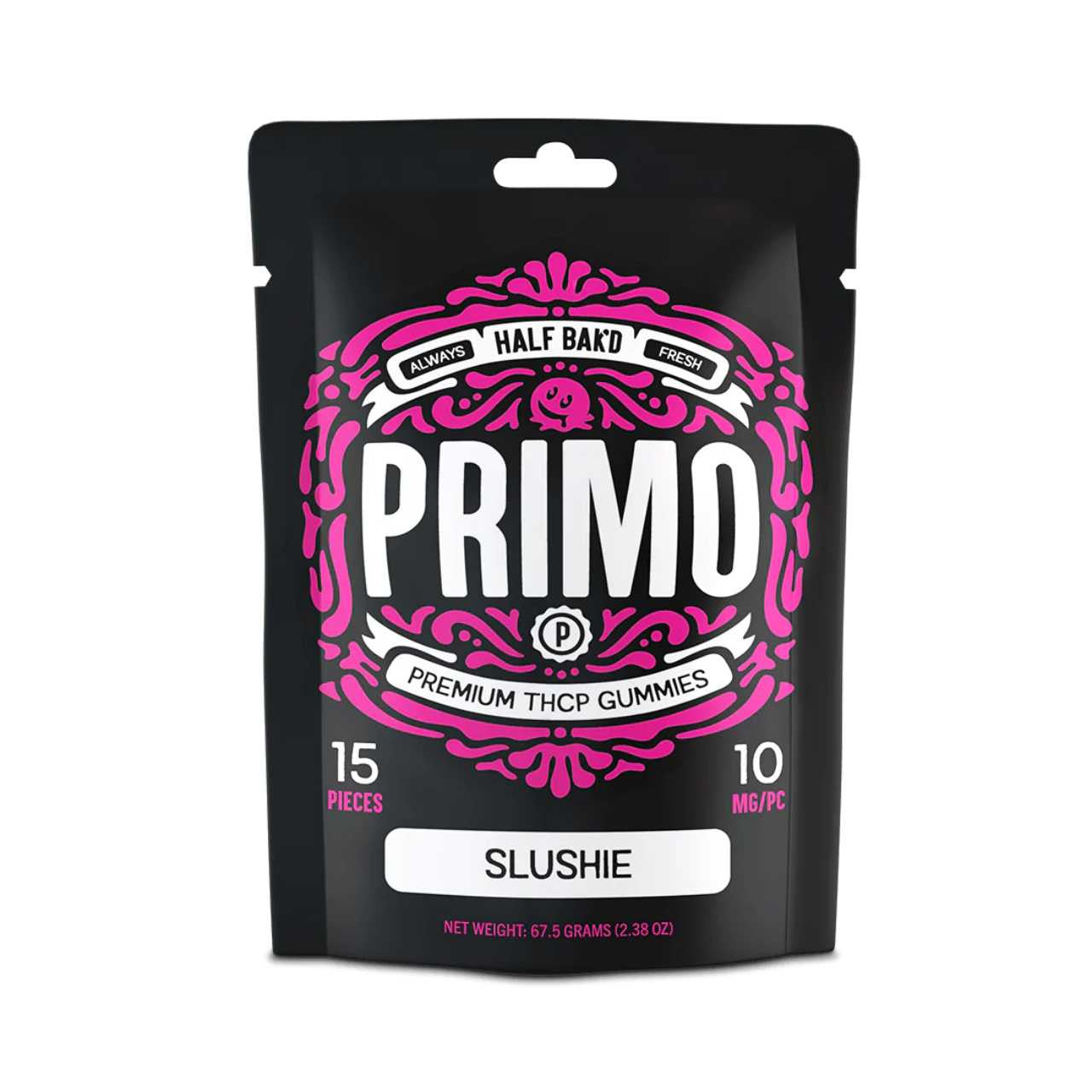 HALF BAK'D PRIMO THCP GUMMIES 5CT/BX