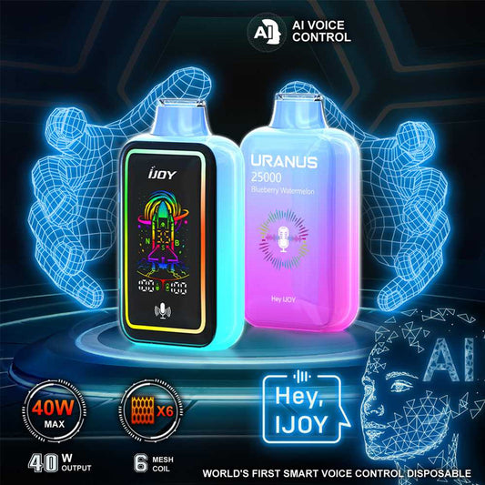 IJOY URANUS 25000PUFFS DISPOSABLE 5CT/BX