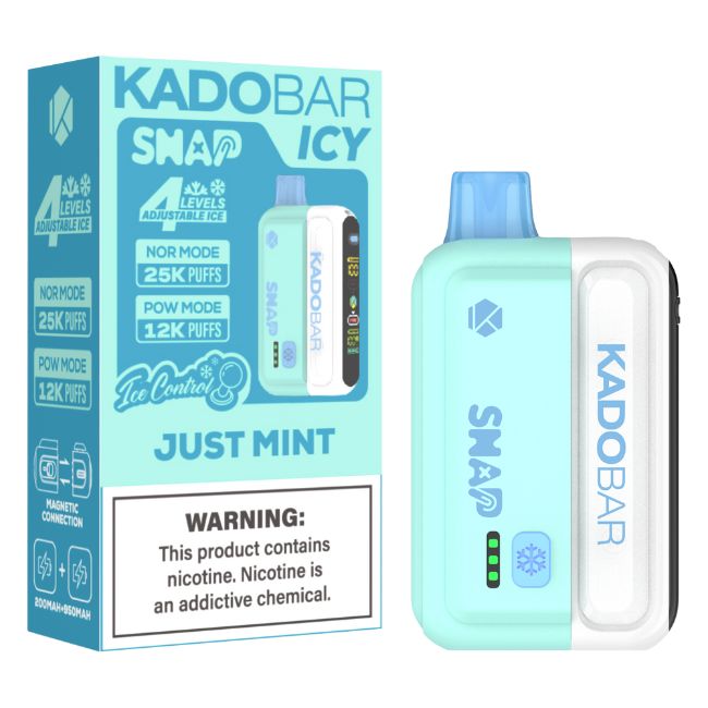 KADO BAR SNAP 25000PUFFS DISPOSABLE 5CT/BX