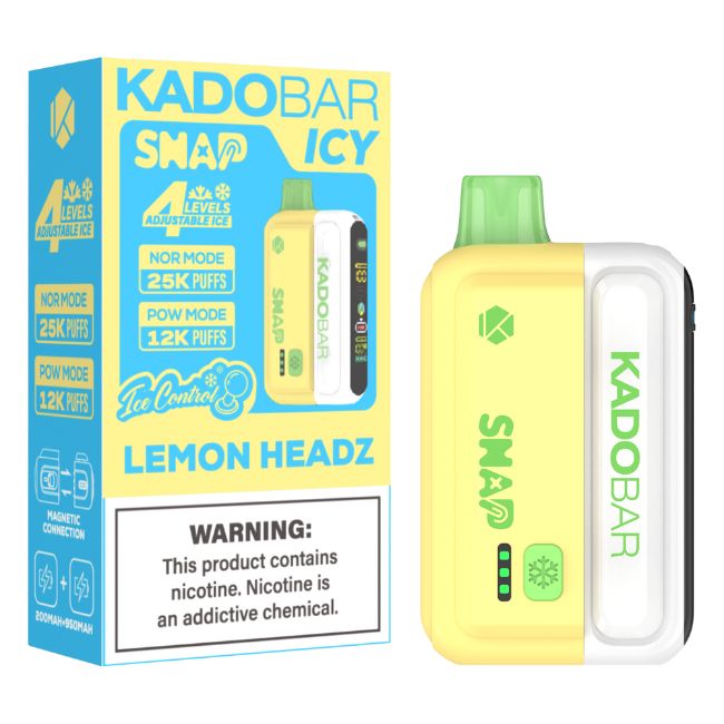 KADO BAR SNAP 25000PUFFS DISPOSABLE 5CT/BX