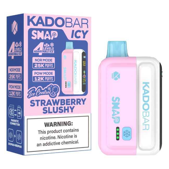 KADO BAR SNAP 25000PUFFS DISPOSABLE 5CT/BX