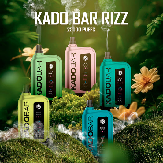 KADO BAR RIZZ 25000PUFFS 5CT/BX