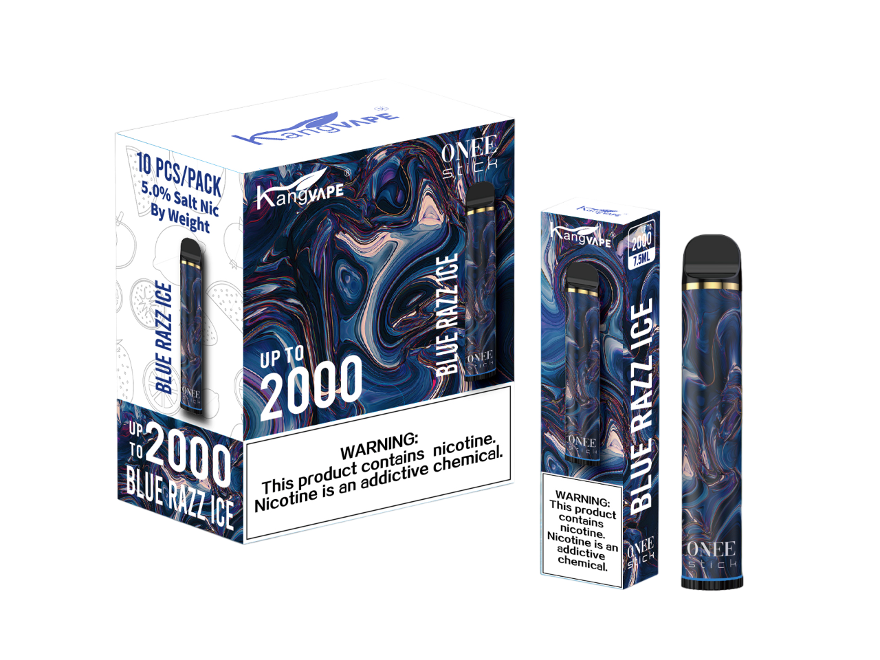 KANGVAPE DISPOSABLES 2000 PUFFS 10CT BX