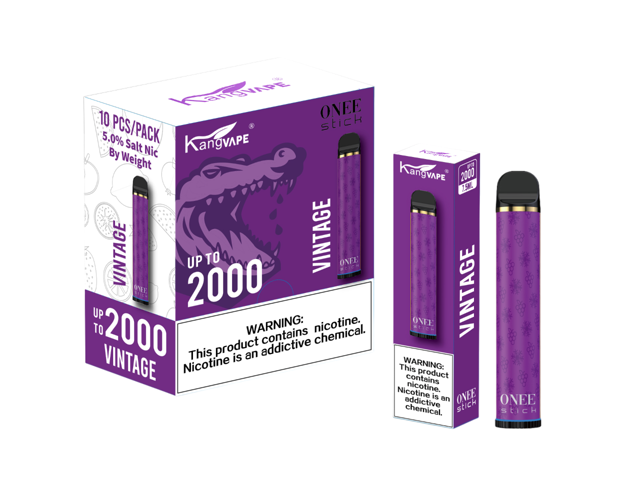 KANGVAPE DISPOSABLES 2000 PUFFS 10CT BX
