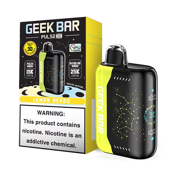 GEEK BAR PULSE X 25000 PUFFS DISPOSABLE VAPE 5CT/BX