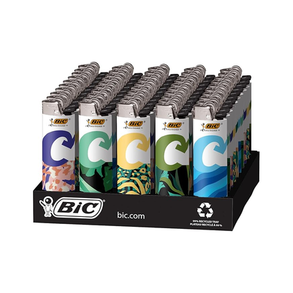 BIC ECOLUTION LIGHTERS 50CT/BX