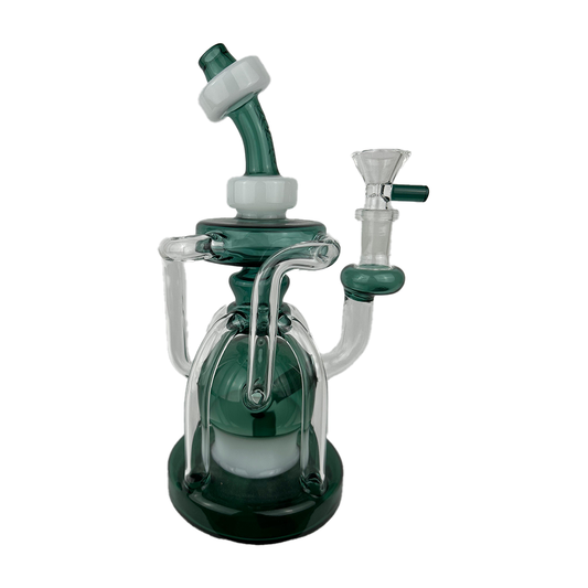 TOBACCO PIPES 1CT TEAL&AMBER(LJ-005AT)