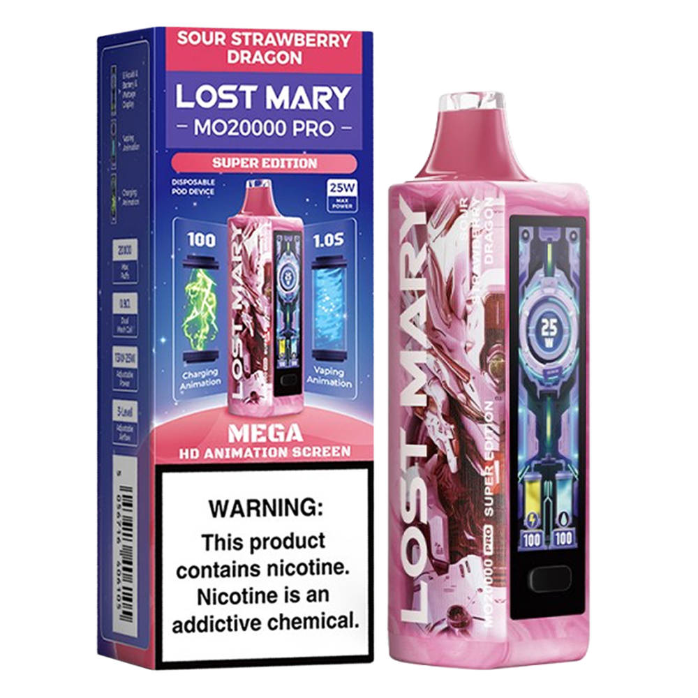 LOST MARY MO20000 PUFFS DISPOSABLE 5CT/BX