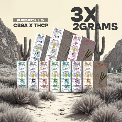 LOST THC DIAMOND PREROLLS 3PK/10CT/BX