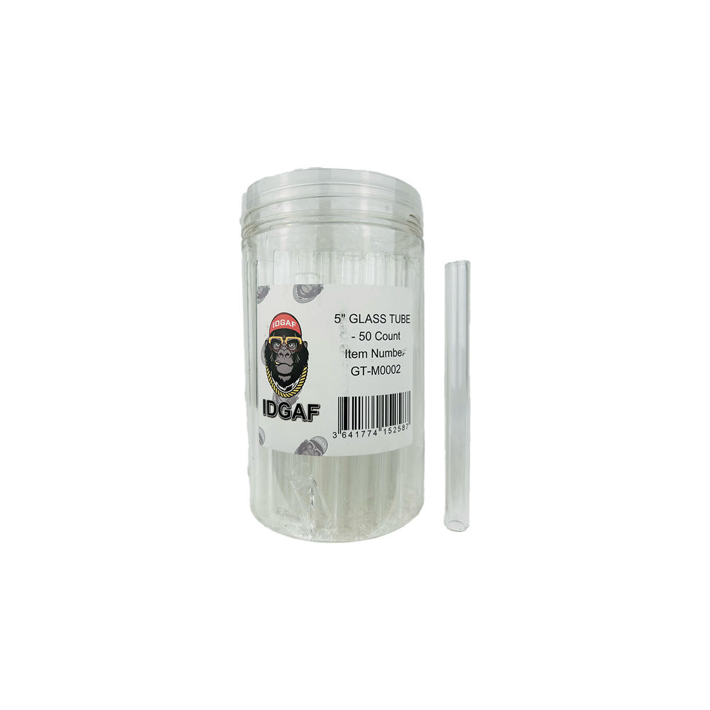 5" GLASS TUBE 50CT (GTM0002)