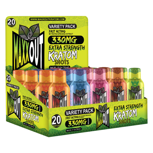 MAXX OUT SHOT 30ML 20CT/BX