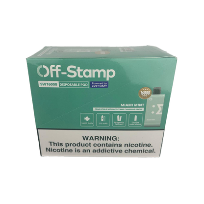 OFF-STAMP SW16000 DISPOSABLE POD 5CT/BX