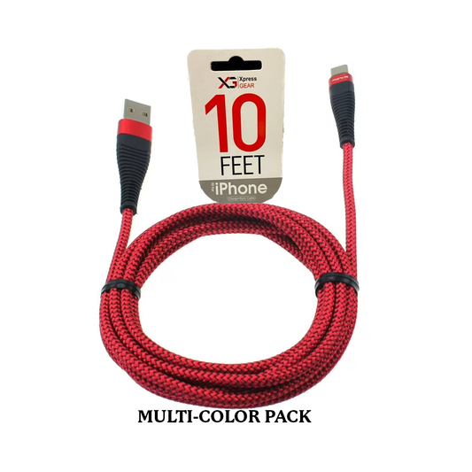 XPRESS GEAR MICRO 10FT CHARGING + SYNC CABLE 12CT/BAG