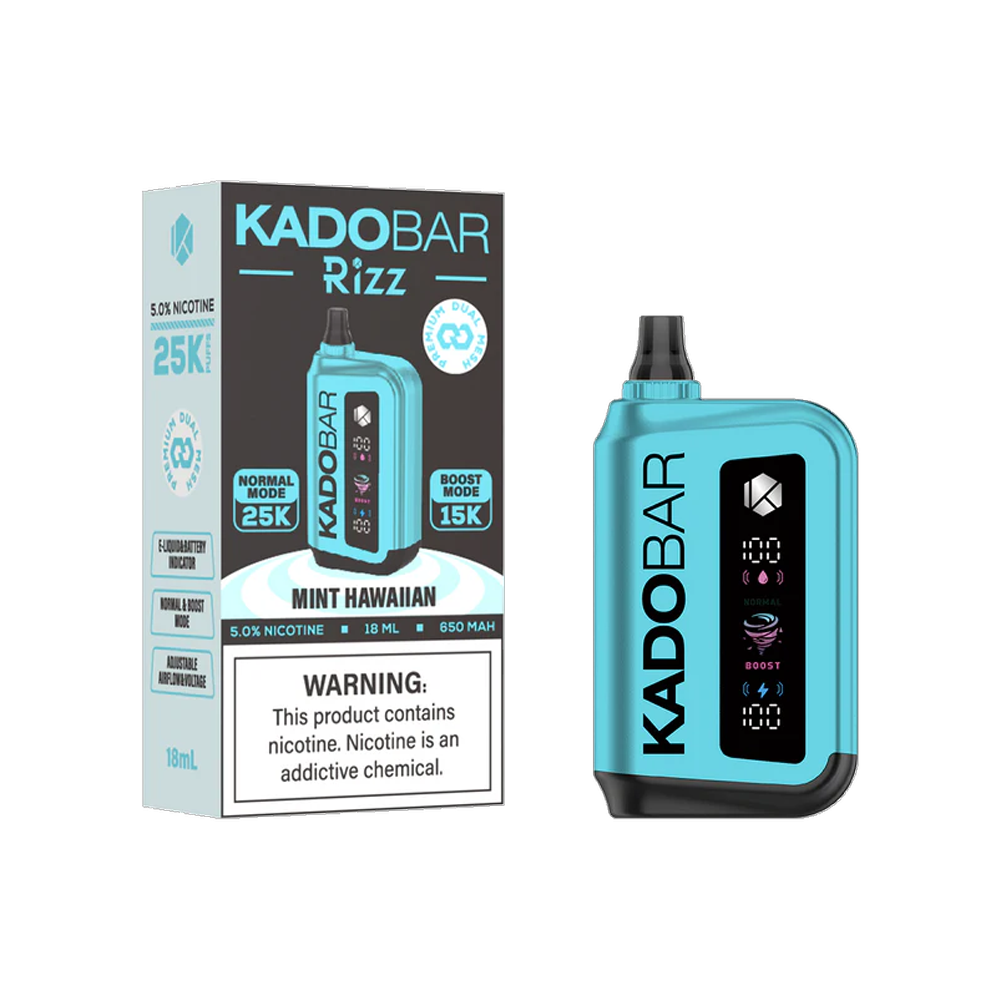 KADO BAR RIZZ 25000PUFFS 5CT/BX