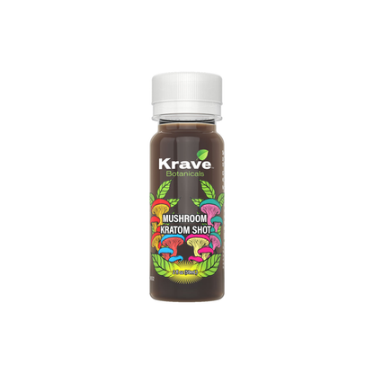 KRAVE MUSHROOM+KRATOM SHOT 12CT/BX