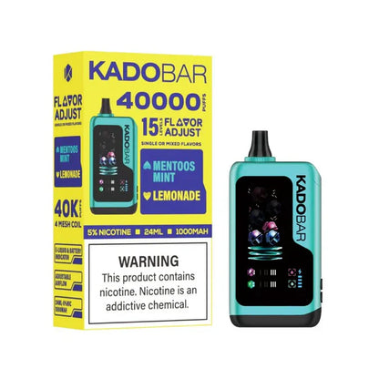 KADO BAR ADJUST 40000PUFFS DISPOSABLE 5CT/BX