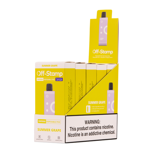 OFF-STAMP SW16000 DISPOSABLE POD 5CT/BX