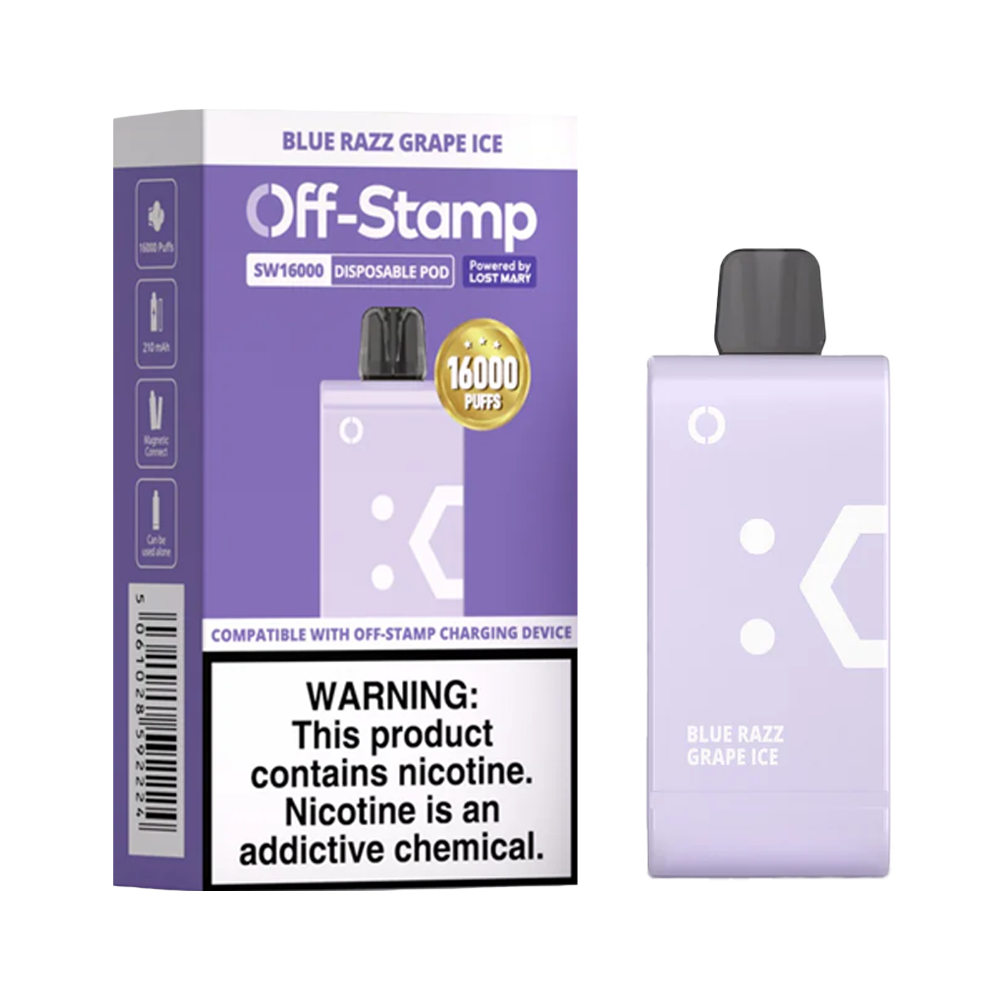 OFF-STAMP SW16000 DISPOSABLE POD 5CT/BX