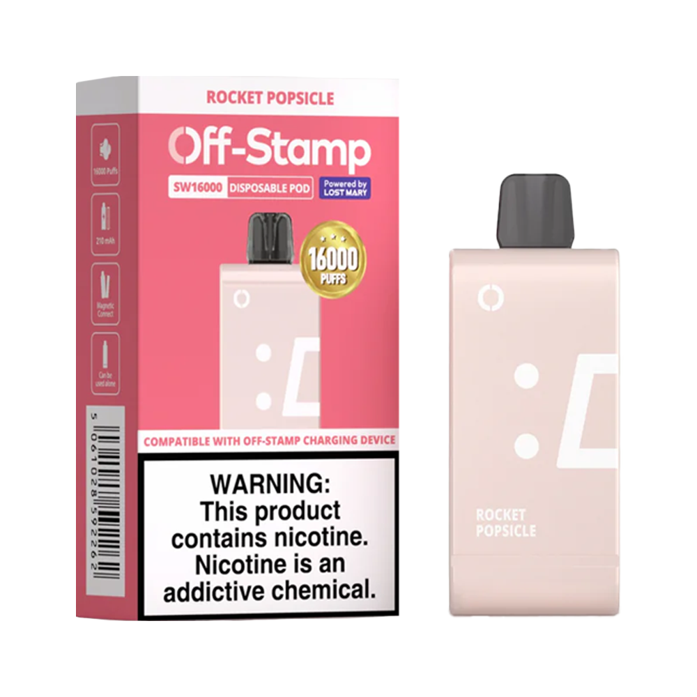 OFF-STAMP SW16000 DISPOSABLE POD 5CT/BX