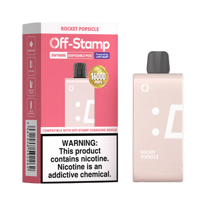 OFF-STAMP SW16000 DISPOSABLE POD 5CT/BX