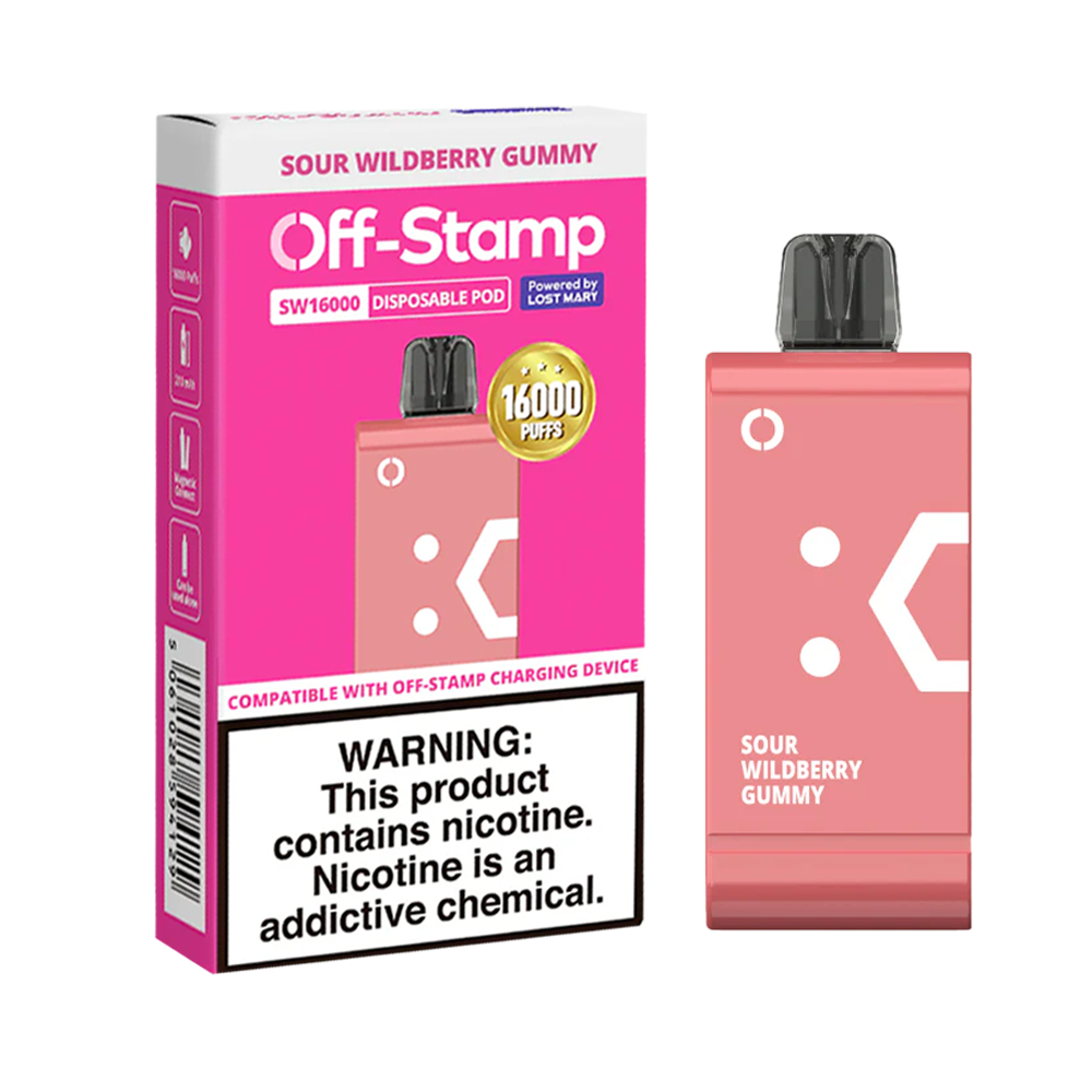 OFF-STAMP SW16000 DISPOSABLE POD 5CT/BX