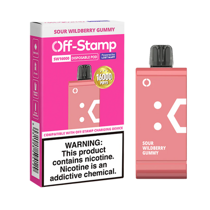 OFF-STAMP SW16000 DISPOSABLE POD 5CT/BX