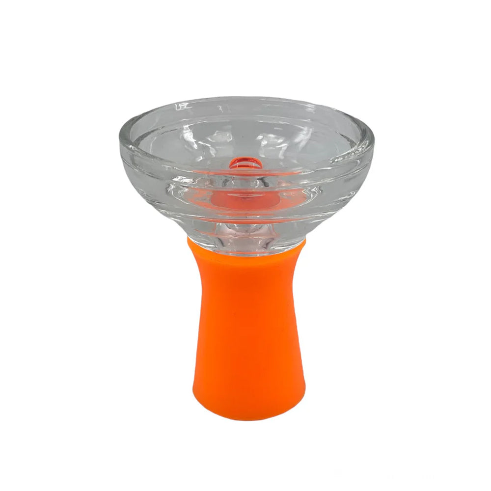 ZEBRA SILICONE GLASS FUNNEL BOWL 1CT(YH004)