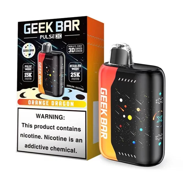 GEEK BAR PULSE X 25000 PUFFS DISPOSABLE VAPE 5CT/BX