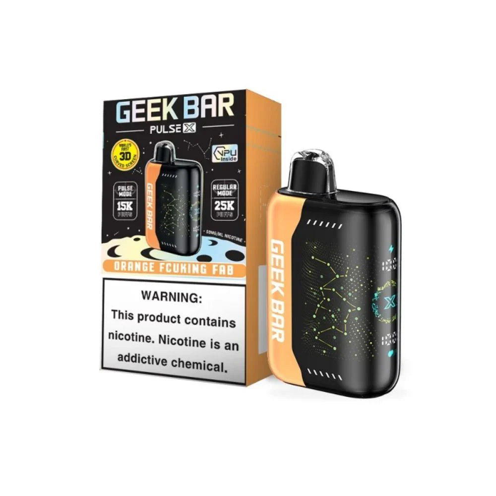 GEEK BAR PULSE X 25000 PUFFS DISPOSABLE VAPE 5CT/BX