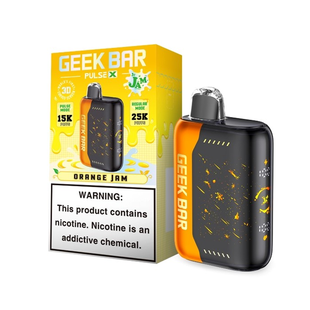 GEEK BAR PULSE X 25000 PUFFS DISPOSABLE VAPE 5CT/BX
