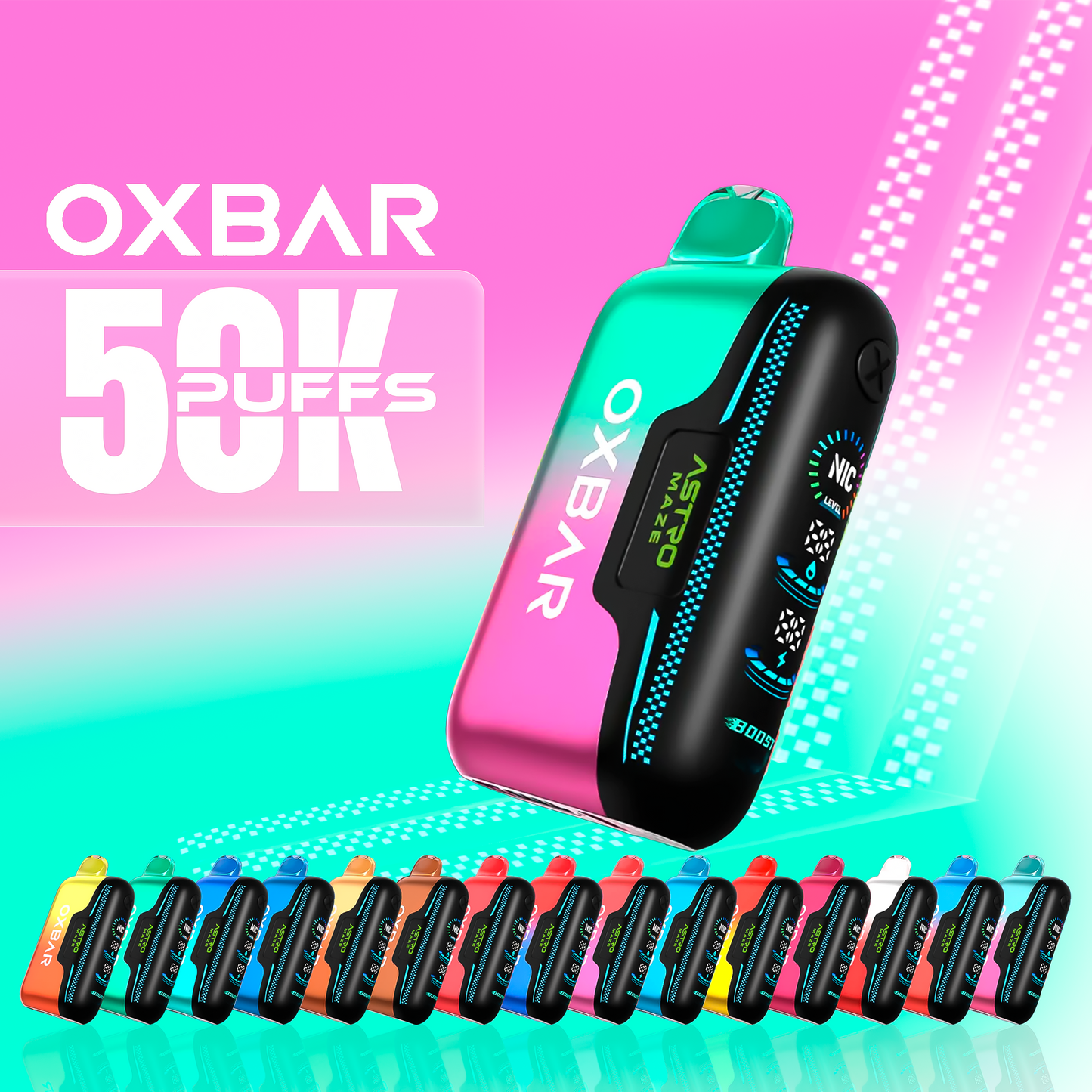 OXBAR ASTRO MAZE 50K DISPOSABLE 5CT/BX