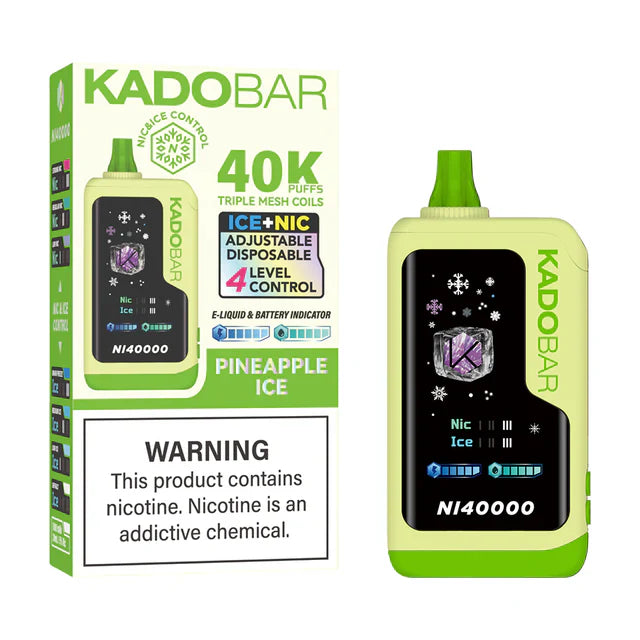 KADO BAR NI 40000PUFFS DISPOSABLE 5CT/BX