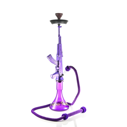 SHOOTER AK47 LUXOR SHISHA HOOKAH (TJ-A4P/S/G/BL)