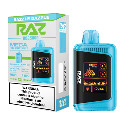 RAZ 25000 PUFFS DISPOSABLE VAPE 5CT/BX