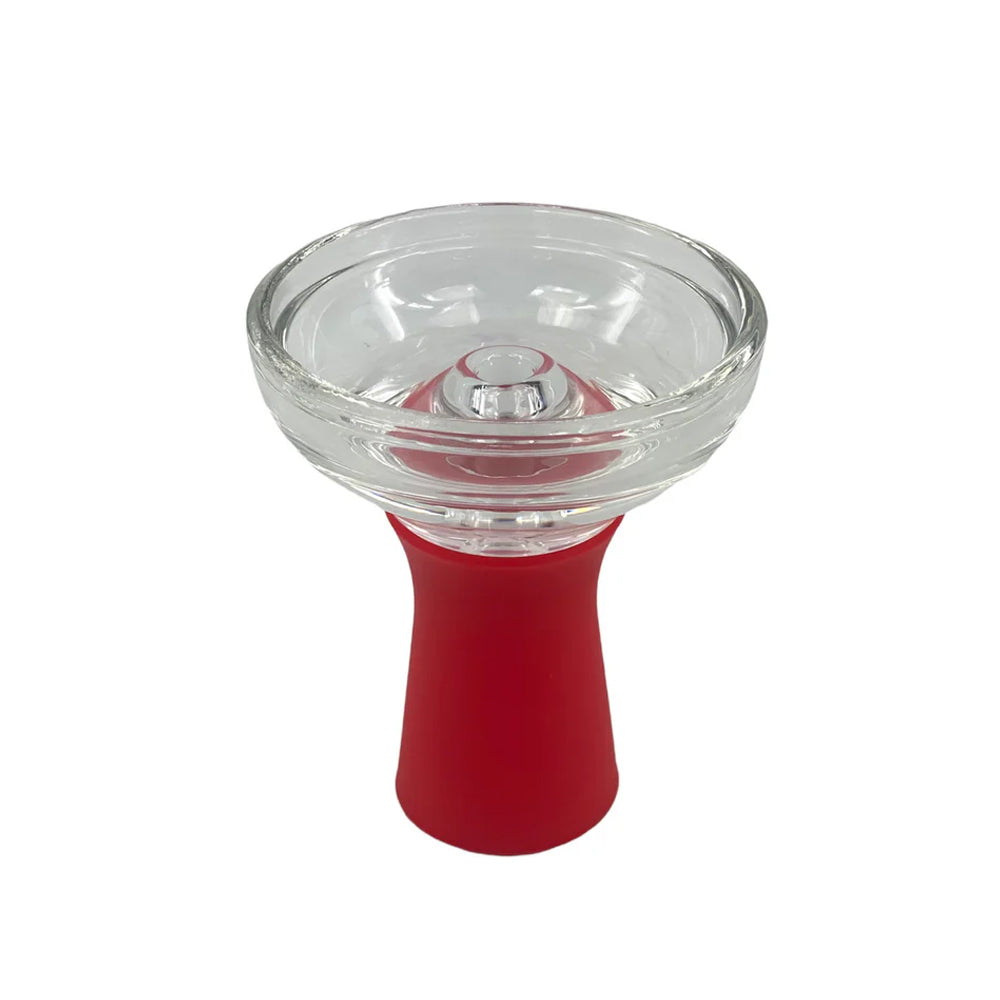 ZEBRA SILICONE GLASS FUNNEL BOWL 1CT(YH004)