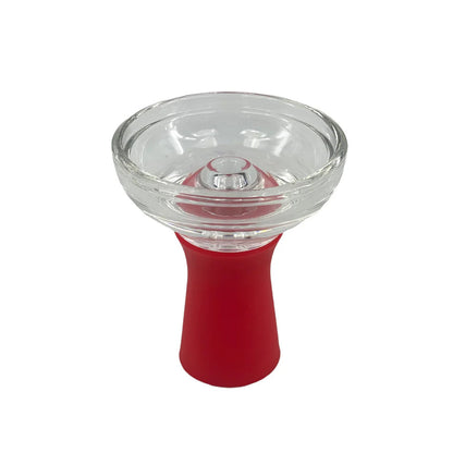 ZEBRA SILICONE GLASS FUNNEL BOWL 1CT(YH004)