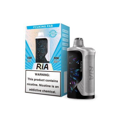 RIA NV 30000PUFFS DISPOSABLE 5CT/BX