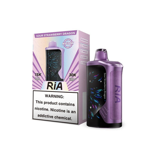 RIA NV 30000PUFFS DISPOSABLE 5CT/BX