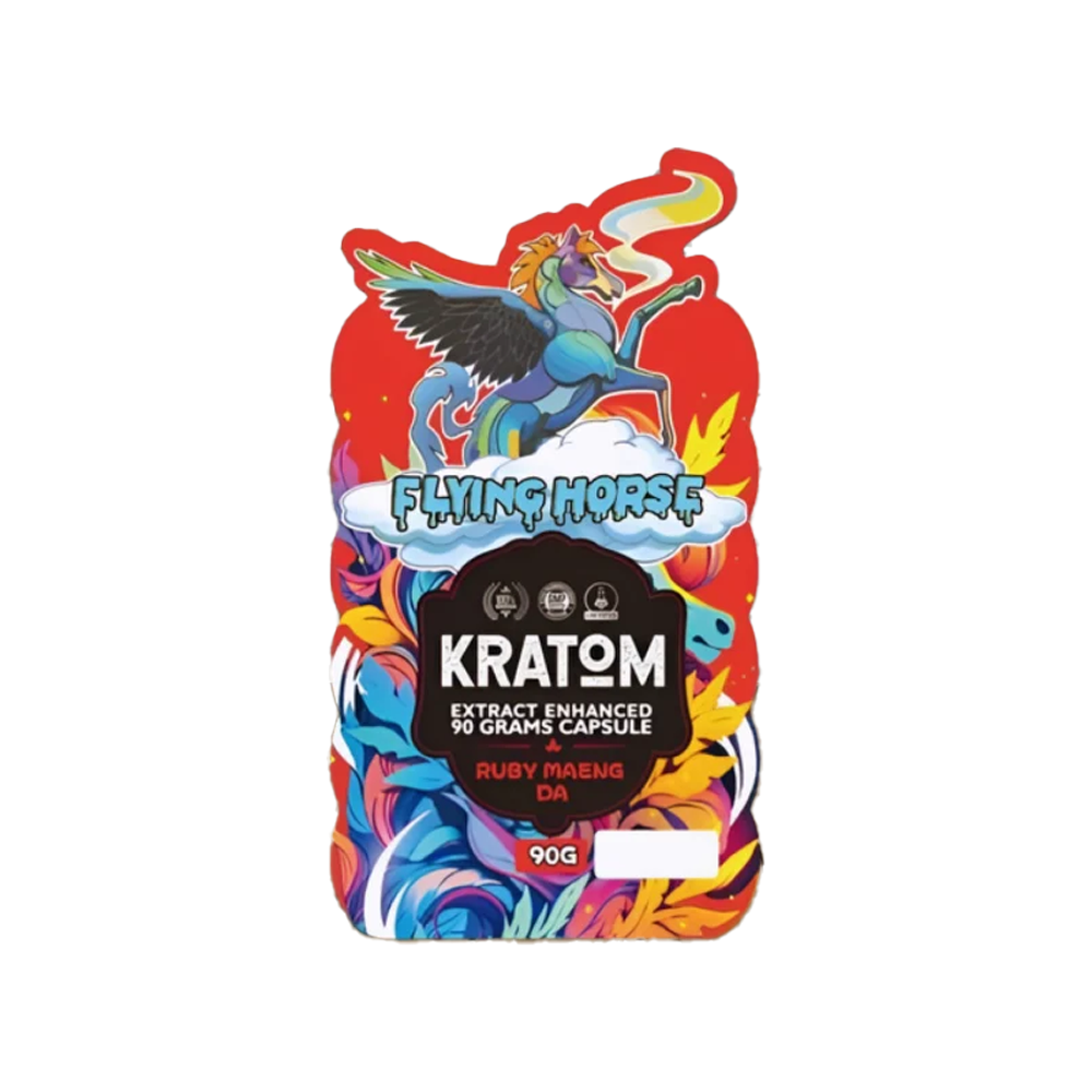 FLYING HORSE KRATOM 132CT CAPSULES 5CT/BAG
