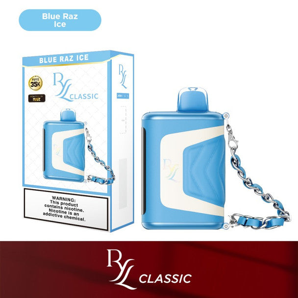 RAZ RYL CLASSIC 35000PUFFS DISPOSABLE 5CT/BX