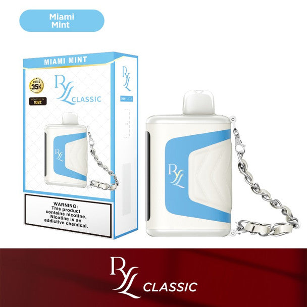 RAZ RYL CLASSIC 35000PUFFS DISPOSABLE 5CT/BX