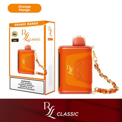 RAZ RYL CLASSIC 35000PUFFS DISPOSABLE 5CT/BX