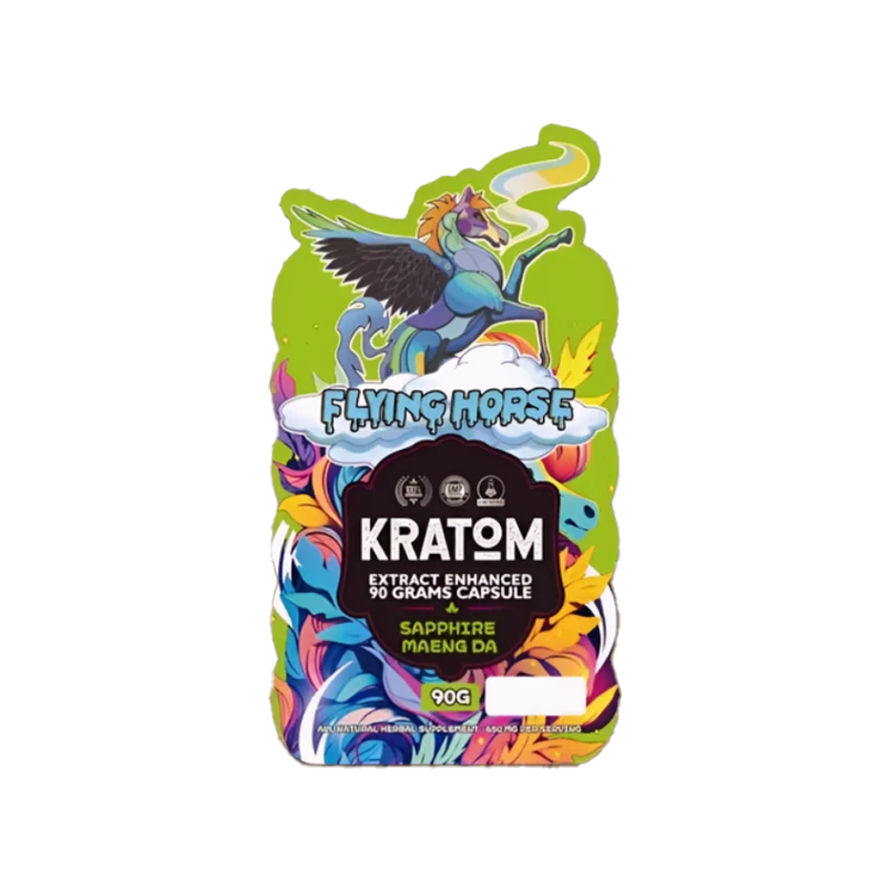FLYING HORSE KRATOM 132CT CAPSULES 5CT/BAG