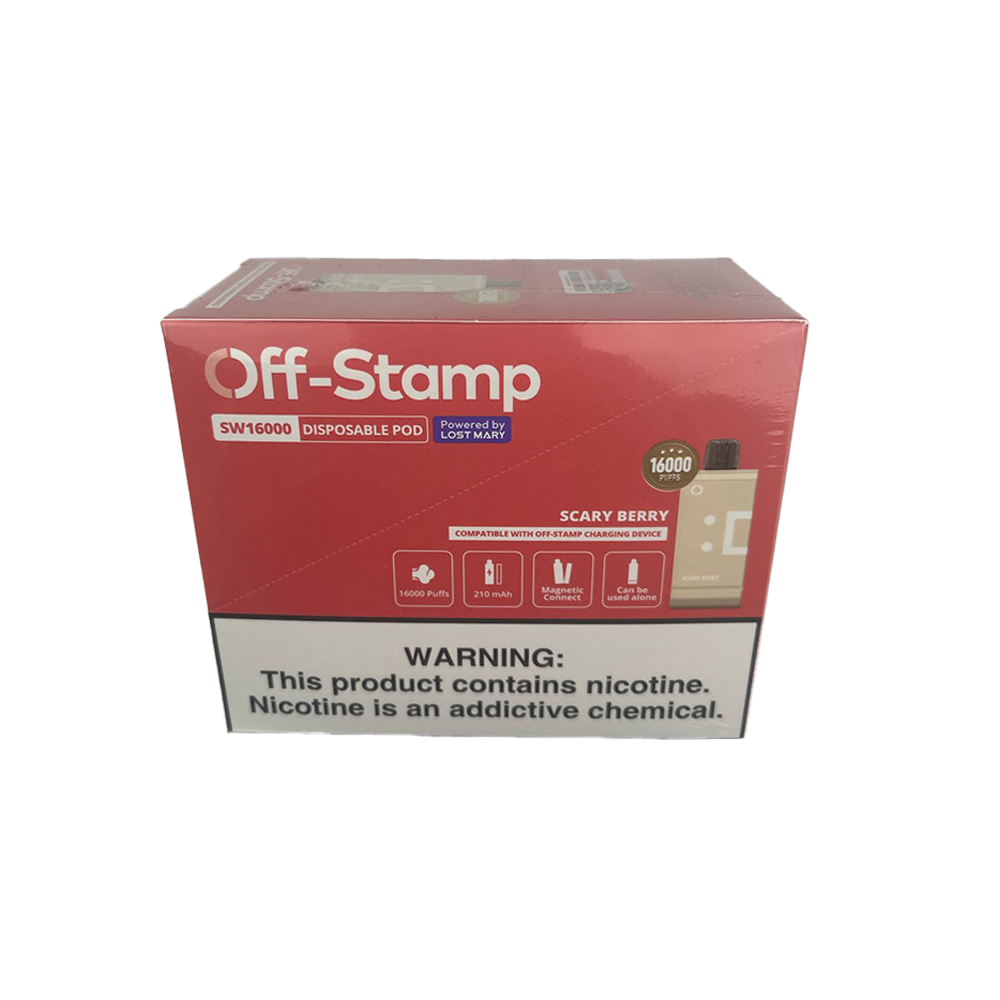 OFF-STAMP SW16000 DISPOSABLE POD 5CT/BX