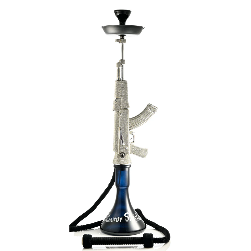 WARRIOR'S WHIFF LUXOR SHISHA HOOKAH (DOA47BLU/S/P)