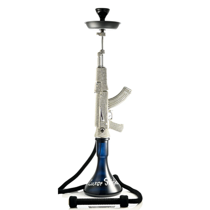 WARRIOR'S WHIFF LUXOR SHISHA HOOKAH (DOA47BLU/S/P)