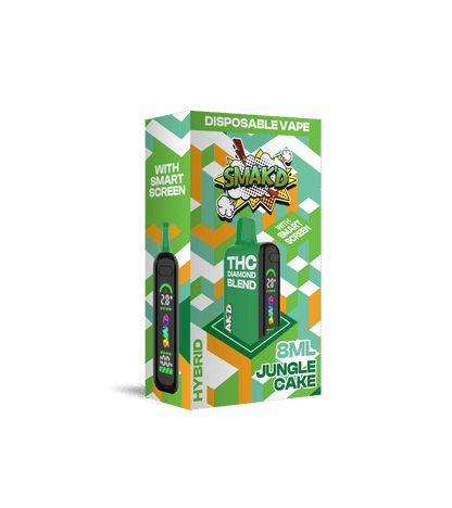 SMAK'D THC 8ML DISPOSABLE 5CT/BX